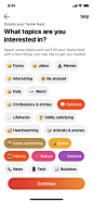 Reddit screen