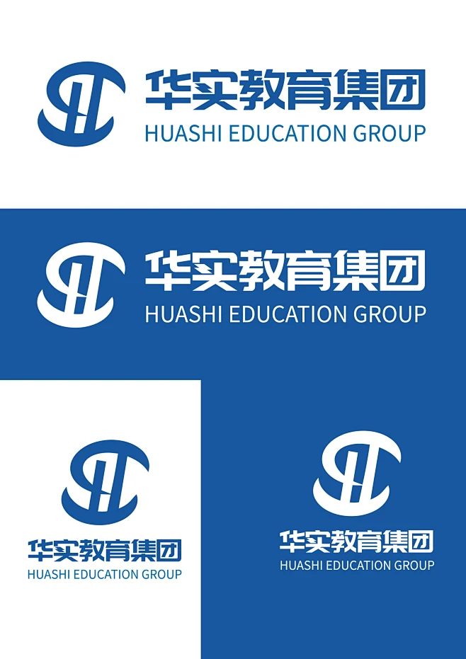 华实教育集团logo设计-花瓣网