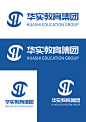 华实教育集团logo设计