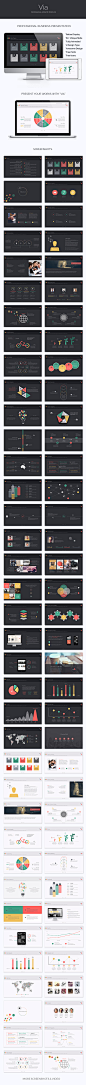 Via | Professional Keynote Template - Business Keynote Templates