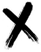 毛笔笔触png × 错 (136×172...