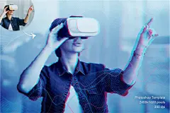 82523点击图片可下载技术故障错位风格海报相片照片智能对象设计处理模板PSD样机素材 (7)