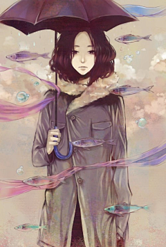 留一抹唇红采集到纤纤少女