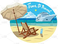 海滩度假村和海洋游轮