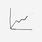 折线图图表数据图标 免费下载 页面网页 平面电商 创意素材