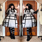 Caitlin R. on Instagram: “Playing around with this oldschool Meta Op. . . OP: @metamorphosetempsdefille cage skirt: #ecaillesdelune headdress:…”