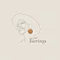 Minimalist Style Jewelry Accessories Earring Shop Logo Image