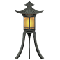 中式古风仙侠游戏地灯