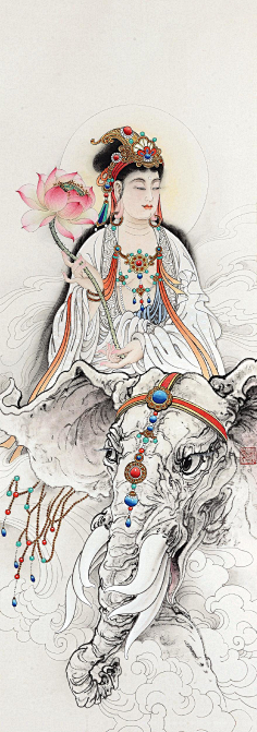 普贤菩萨丶52花瓣多啦a梦采集到绘画:宗教奇奇世界采集到创意大师素材