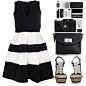 A fashion look from October 2014 featuring Quiz dresses, Quiz shoes and Quiz handbags. Browse and shop related looks.