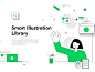 Netguru – Smart Illustration System : For the sake of staying efficient and consistent within the team of more than 60 designers, we've created a design system for Netguru brand illustrations. It can be used by any designer who is able to use Sketch at a 