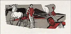 荷马史诗《奥德赛》，捷克斯洛伐克著名插画师 Vincent Hložník ​​​​