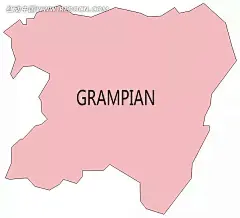 英国苏格兰东部行政区—格兰扁区矢量地图版图|办公用品|生活百科|矢量素材|手绘地图|办公用品VI模板|办公用品名片|办公用品素材|体育用品办公用品