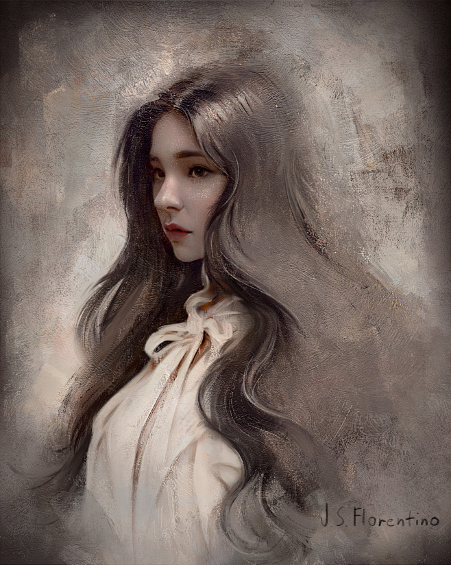 Portrait of HeeJIn ,...