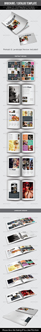Brochure / Catalog Template - Brochures Print Templates