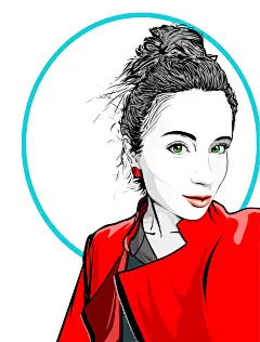 简单素描动漫美女图片大全
