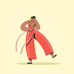 Monaye采集到各种各样的人物画风