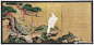 鹰绘屏风，江户时代 ​​​​