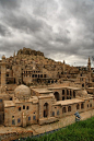 The famous stone houses of Mardin, Turkey. It is an amazing place to visit and be inspired.: 