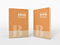 PSD hardcover book cover mockup