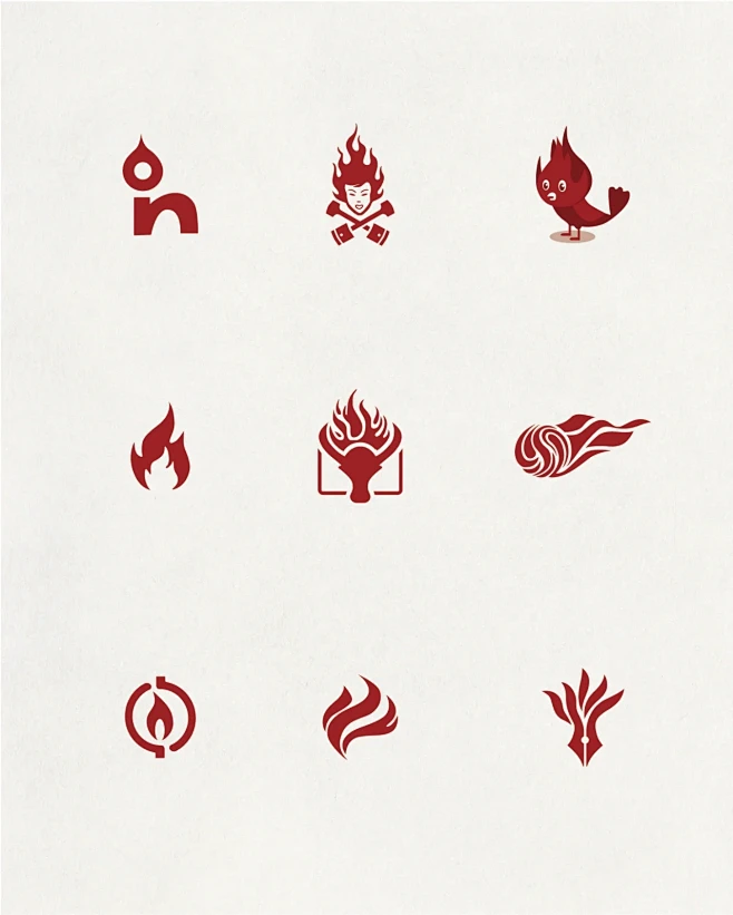 火元素logo设计分享