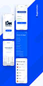I'M Football : User interface for a project I was working on at ucreate between in 2018 for a startup company I'M Football. The project presents one of the concepts that was not released. I’M Football is a messaging app for iOS and Android that helps foot