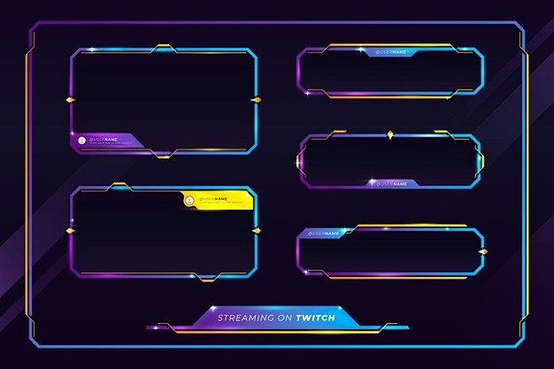 Twitch stream panels...