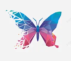 七彩蝴蝶现代感创意高清素材 七彩蝴蝶 免抠 免抠下载 创意设计 小清新 情人节 梦幻 浪漫 现代感 元素 免抠png 设计图片 免费下载 页面网页 平面电商 创意素材