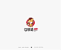 学LOGO马师傅肉夹馍小吃logo餐饮logo卡通logo动物logo马