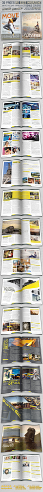 A5 Magazine - 30 Pages + 2 Covers - GraphicRiver Item for Sale