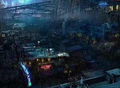 REMEMBER ME-巴黎2084-超级科幻场景手绘设定 [57P] 2/2 - 美术插画 -手机版 - Powered by Discuz!