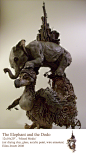 dodophant
creaturesfromel
传统艺术 / 雕塑 / 贺岁片 ©2009-2012〜creaturesfromel
这张照片完全剥夺了大象的小城市的细节