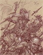 Donato <wbr>Giancola <wbr>指环王 <wbr>角色场景 <wbr>插画
