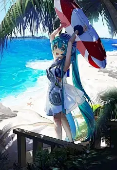 #二次元# 美女卡通女生少女头像壁纸高清手绘插画动漫素材 @宇飞视觉
