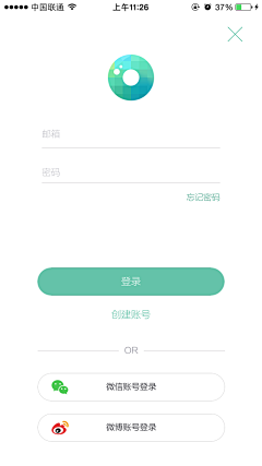 7tAYLqZX采集到APP模块·登录注册