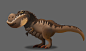 spine animation : spine  Dinosaur  Independent Game恐龙