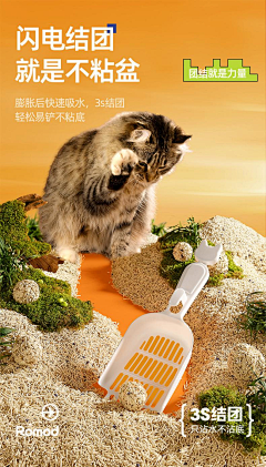 有只熊熊采集到猫砂卖点