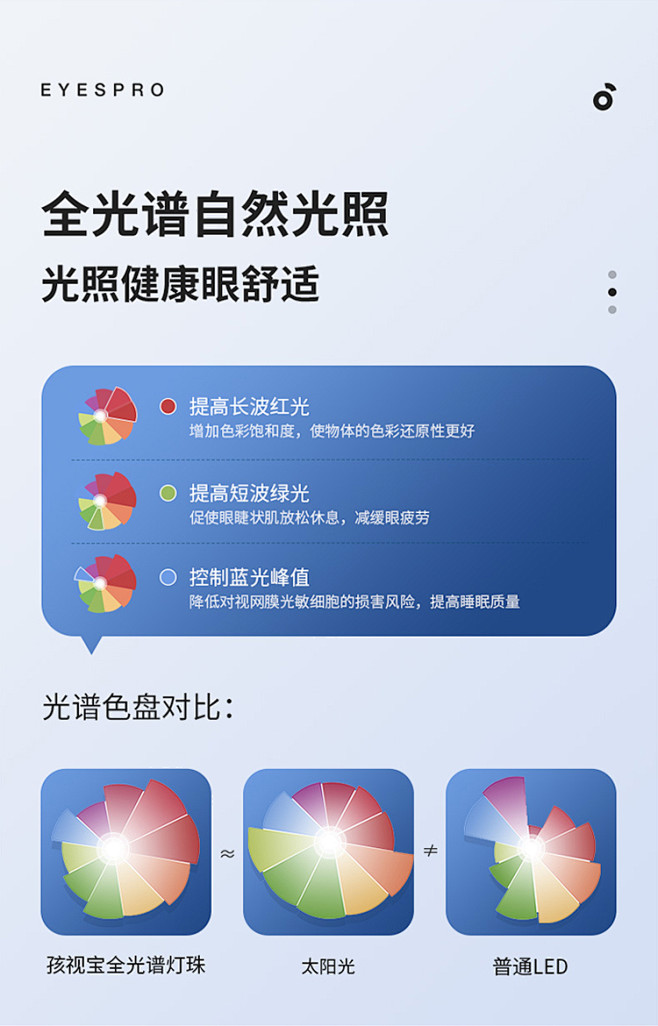 孩视宝落地灯客厅沙发卧室儿童阅读护眼灯立...
