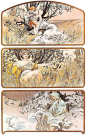 招贴画、油画、雕塑、书籍插图、建筑设计、室内装饰、首饰设计、彩色玻璃窗画