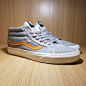 Vans Sk8-Mid Reissue“Sport Vintage”灰色翻毛皮板鞋VN-XIIFLP-淘宝