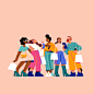 Character design  character illustration characters Illustrator ILLUSTRATION  adobe illustrator Adobe Photoshop girl illustration character animation Character
