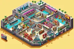 现代3d建筑房子素材图片