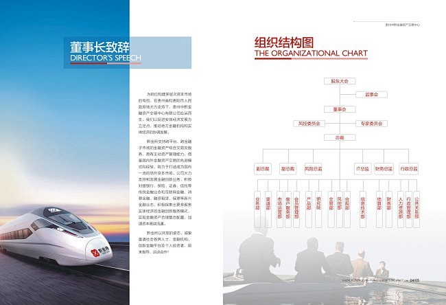 金融画册,组织架构图,金融,公司简介,e...