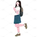 手绘-开学季学生人物插画5
