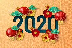 幸福,鼠年,春节,背景,2020,贺卡,灯笼,背景分离,纸灯笼,中国灯笼
