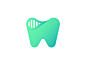 牙齿+ DNA |  诊断牙齿LAB徽标（wip）健康图标徽标dna实验室实验室关心诊所医疗医生牙齿牙齿诊所