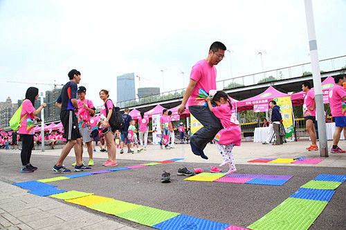 2015上海万科社区乐跑圆满结束