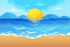 海上日出 【酷图网】夏天,拖鞋,旅游背景,小岛,墨镜,海鸥,海星,夏天海报,夏天元素,夏天素材,夏天背景,夏季,夏季元素,夏季素材,夏季背景,假期,海边,海水,大海,大海景观,沙滩,矢量沙滩,卡通沙滩,手绘沙滩,椰树,矢量椰树,卡通椰树,椰树插画,阳光,光束,光线,光效,光感,光影,旅游元素,旅游素材,旅行,度假,旅游