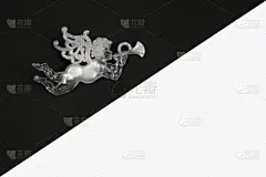 天空,夜晚,天使,白色,铜管乐器,请柬,倾斜视角,贺卡,管乐器,新年前夕