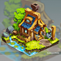 Fantasy house., Guillaume Pivaut : A small colorfull house for chill. 
I hope you will like it.
I'm available for freelance. 

2018